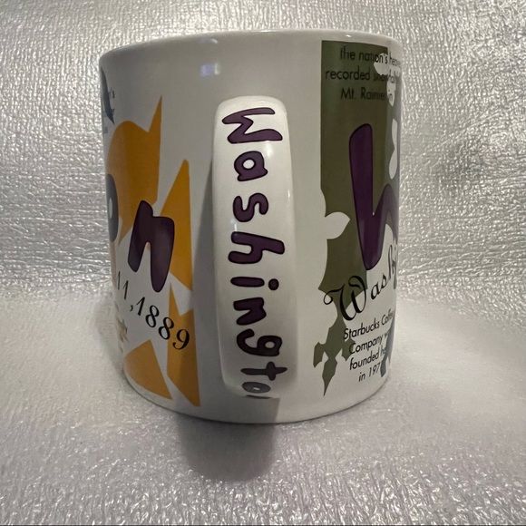 Rare vintage Starbucks Washington State Mug 1997 - Picture 7 of 7